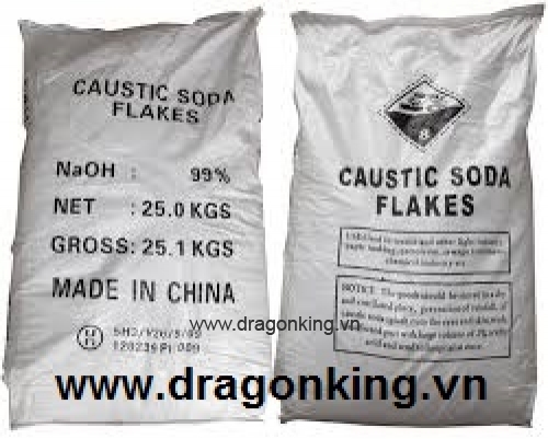 Caustic Soda Flakes 99% (NaOH) - Công Ty Cổ Phần Hoàng Long Mê Kông